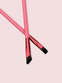 1入組荒野眉刷,方形立體繪畫髮際線眉毛麵團人工製品,眉刷眉毛化妝刷