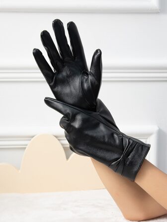 Plush Lined Touch Screen Gloves Valentine's Day