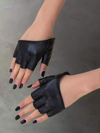 1 st solida fingerlösa handskar för daglig dekoration