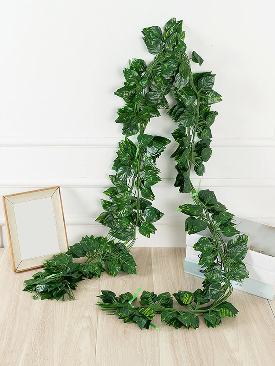 12入組仿真藤蔓 - 綠色 - 查看 1