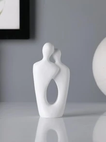 Abstract Figure Design Decoration Craft - White - View 2