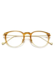 漸層鉚釘細節眼鏡 - 彩色 - 查看 1