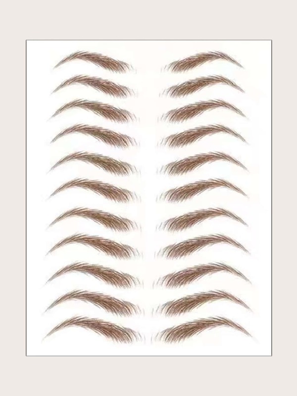 Tattoo Sticker,1 Sheet Eyebrow Temporary Tattoos For Women,Tattoo