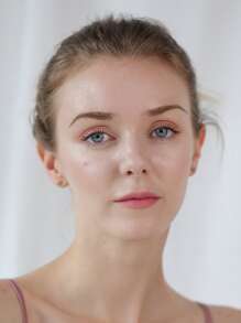 紋身貼紙,1張眉毛一次性紋身適合女士,紋身貼紙成年人,逼真紋身貼眉毛,適合女士和女孩 - 棕色 - 查看 3