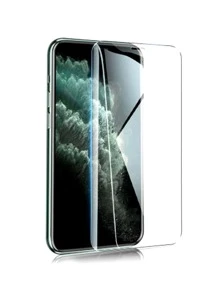 2片透明強化膜相容於 iPhone 15/15Pro/15Plus/15Promax - 無色 - 查看 2