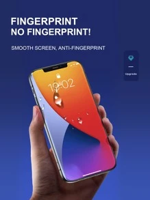 2片透明強化膜相容於 iPhone 15/15Pro/15Plus/15Promax - 無色 - 查看 5
