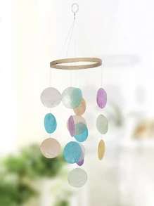 1入組圓形設計風鈴 - 彩色 - 查看 1