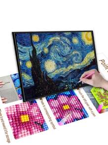 Graphic Pattern DIY Diamond Painting Without Frame