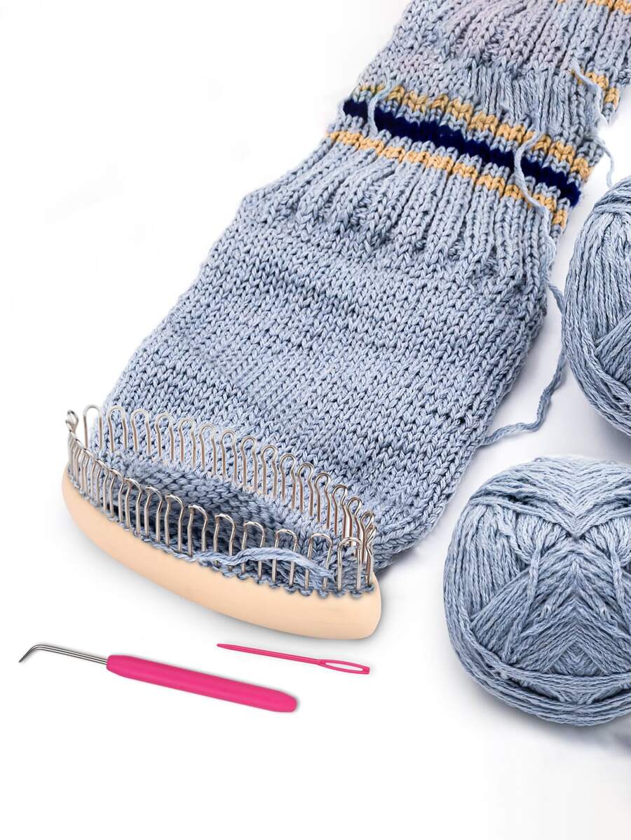 3 chiếc vớ mắt cá chân bằng thép không gỉ Công cụ móc kim - Nhiều màu - Xem 1