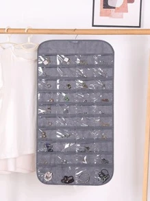 1 pieza Bolsa de almacenamiento de joya colgante - Gris - Ver 1