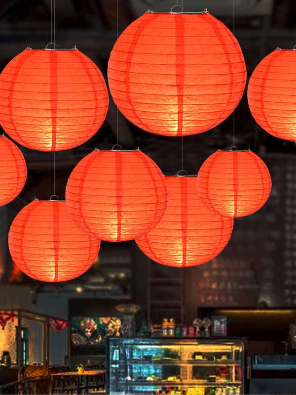 5pcs Chinese New Year Hanging Paper Lantern SHEIN USA