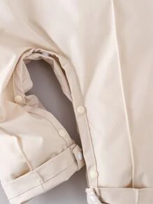 Baby Boy Colourblock Bow Front 2 In 1 Jumpsuit & Waistcoat & Hat - Multicolor - View 6