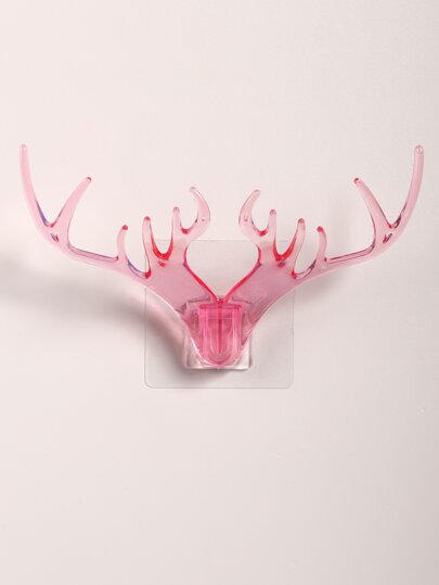 1pc Antler Design Wall Hook
