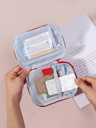 1/2/10 件旅行急救袋，便携式药物储存袋，波西米亚风