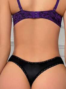 5pack Contrast Lace Panty - Multicolor - View 2