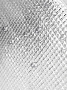 1pc Plane & Slogan Graphic Waterproof Lunch Bag - Orange - View 3