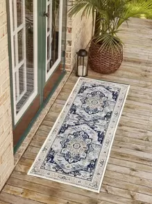 Geometric Pattern Outdoor Quick-Drying Rug ,Room Decor - Multicolor - View 3