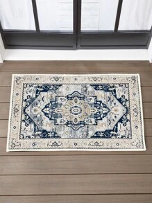 Geometric Pattern Outdoor Quick-Drying Rug ,Room Decor - Multicolor - View 6