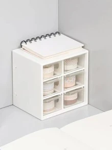 1入組透明首飾收納盒 - 白色 - 查看 4