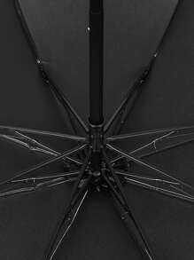 1pc Letter Graphic Umbrella - Dark Green - View 4