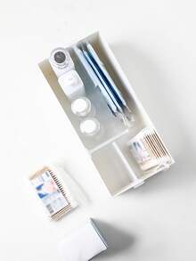 4 piezas Divisor de cajón de plástico - transparente - Ver 7