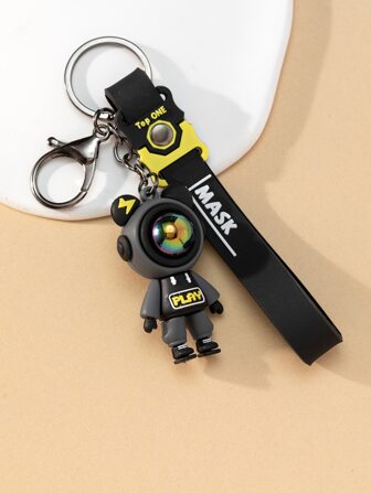 Llavero con diseño de oso