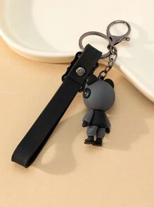 Llavero con diseño de oso - Multicolor - Ver 2