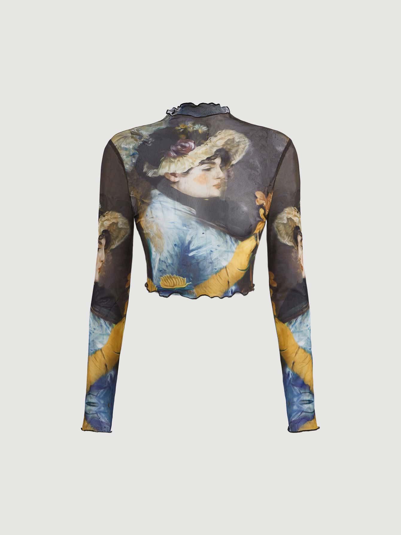 SHEIN MOD Áo nữ Xù nhỏ Con số Giải trí - Nhiều màu - Xem 1