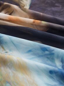 SHEIN MOD Áo nữ Xù nhỏ Con số Giải trí - Nhiều màu - Xem 4