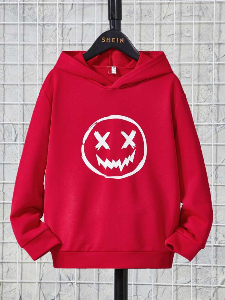 shein smiley face hoodie