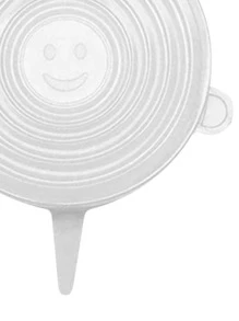 3入組表情圖案餐飲保鮮套 - 無色 - 查看 5