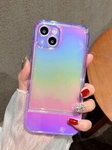 漸層透明手機殼帶隱形支架 - 彩色 - 查看 1
