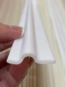 1 Piece Door/Window Weatherstrip Seal, Self-Adhesive Soundproof Draft Stopper - Grey - View 3