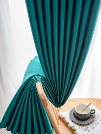 Solid Single Panel Blackout Curtain