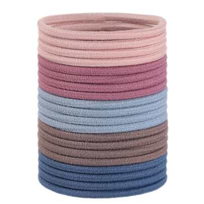 20pcs Solid Hair Tie