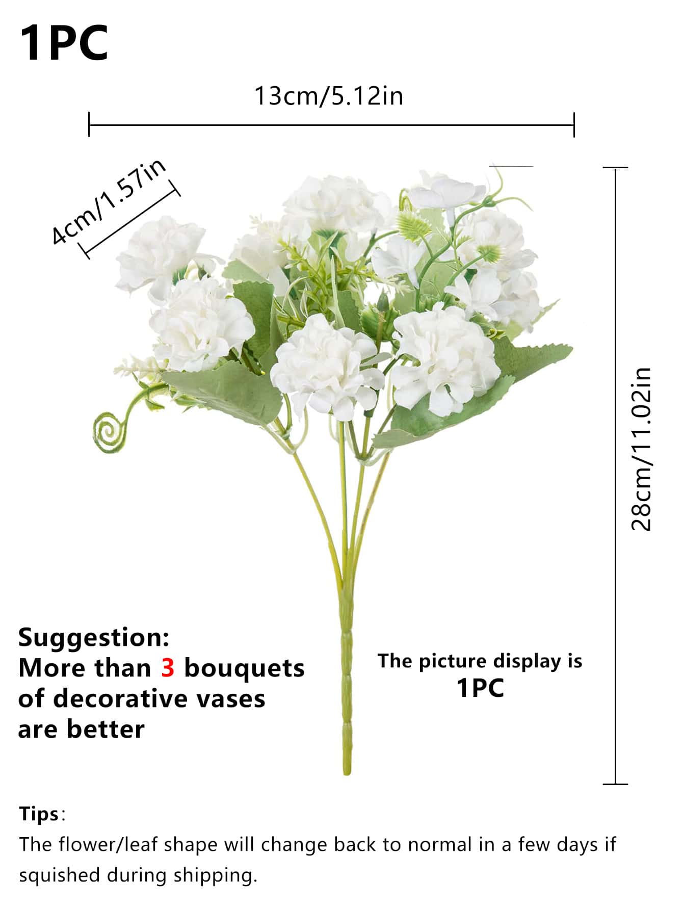 1 Stem Artificial Carnation & Dandelion Flower, 50cm Silk Floral Stem, Fake Plant For Home Living Room Bedroom Decor, Autumn Decoration, Desk Decor, Garden Decor, Room Decor, Valentine's Day Gift, Birthday Graduation Gift