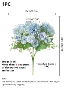 1束擬真花 - 彩色 - 查看 3