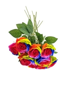 Hoa hồng nhân tạo 1branch - Nhiều màu - Xem 2