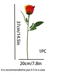 Hoa hồng nhân tạo 1branch - Nhiều màu - Xem 3
