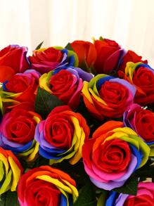 Hoa hồng nhân tạo 1branch - Nhiều màu - Xem 5