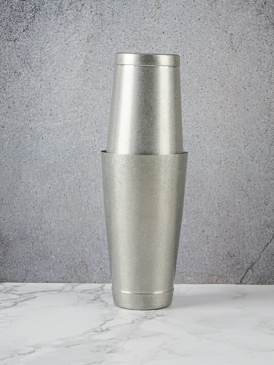 1 pieza Coctelera de acero inoxidable - Plateado - Ver 1