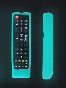 1个硅胶遥控器保护套 - 藍色 - 查看 1