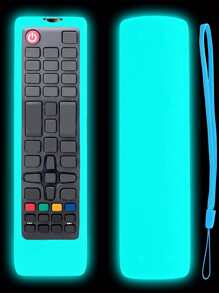 1个硅胶遥控器保护套 - 藍色 - 查看 3