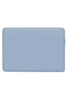 BUBM Túi đựng máy tính xách tay chống nước trơn 16 inch - Màu xanh bụi bặm - Xem 2