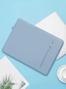 BUBM Túi đựng máy tính xách tay chống nước trơn 16 inch - Màu xanh bụi bặm - Xem 1