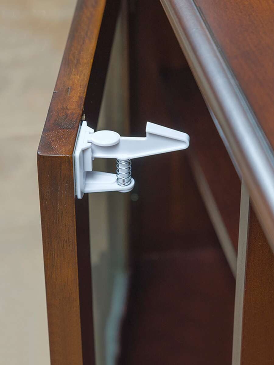 zhihaijunxiao1 1pc Portable Lock - White - View 1