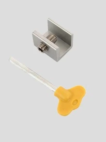 zhihaijunxiao1 1 cái Bộ hạn chế khóa cửa sổ bằng thép không gỉ - Nhiều màu - Xem 2