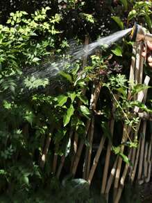 1入組花園噴槍，鋅合金手持花園噴壺