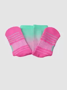 Sports Outdoor 1pair Striped Pattern Socks