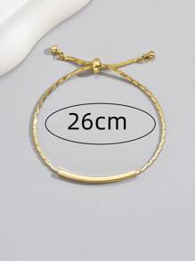 Pulsera bola redonda accesorio - Amarillo Oro - Ver 4